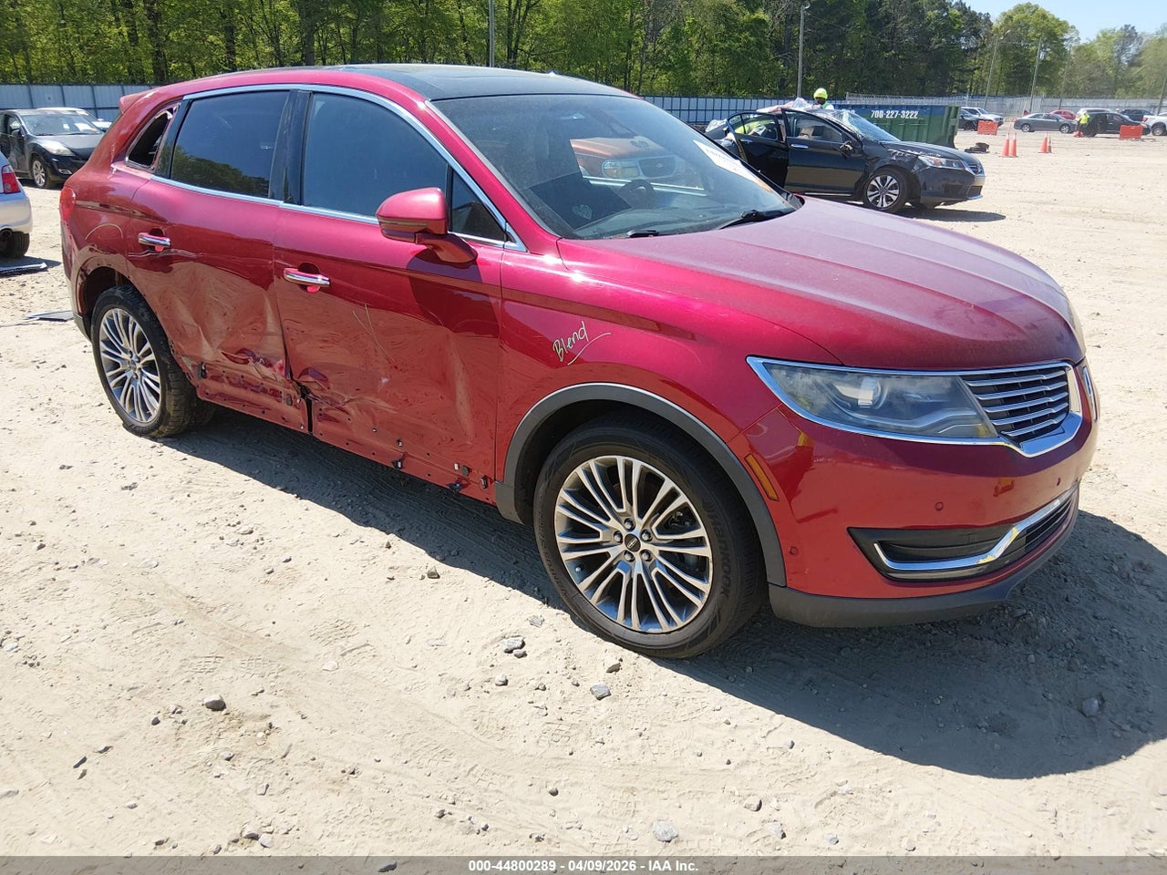 2LMTJ8LR5GB****** · 2016 LINCOLN MKX RESERVE