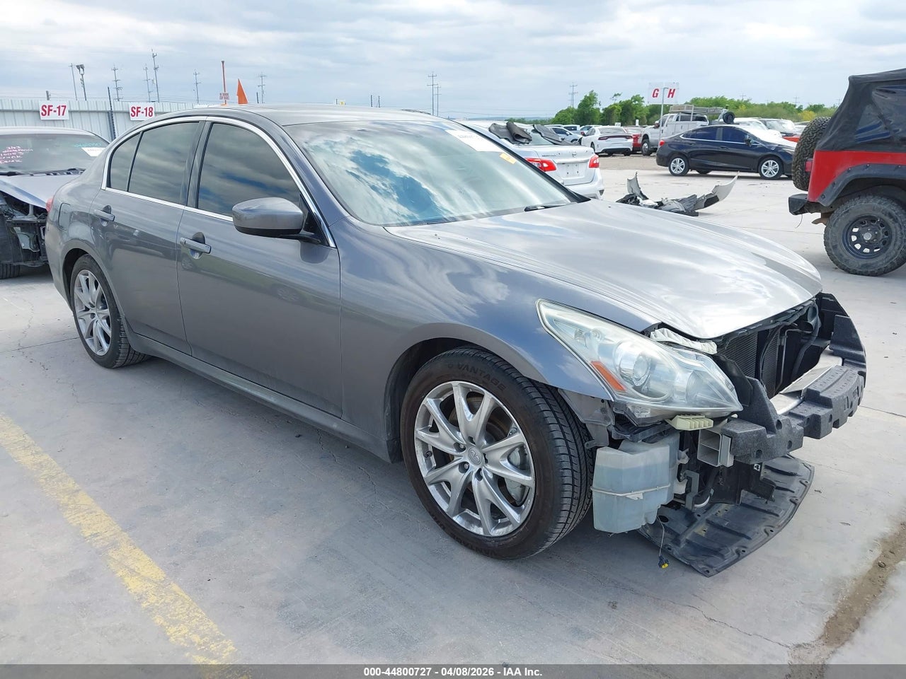 JN1CV6AP3CM****** · 2012 INFINITI G37 JOURNEY