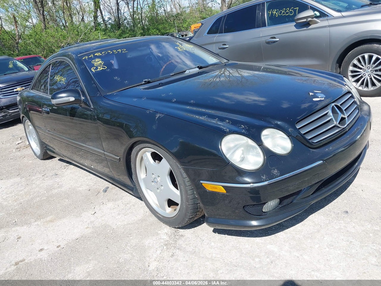 WDBPJ75J22A****** · 2002 MERCEDES-BENZ CL 500