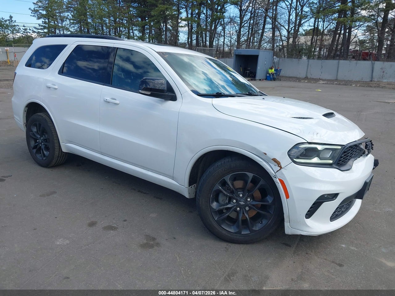 1C4RDJDG4MC****** · 2021 DODGE DURANGO GT PLUS AWD