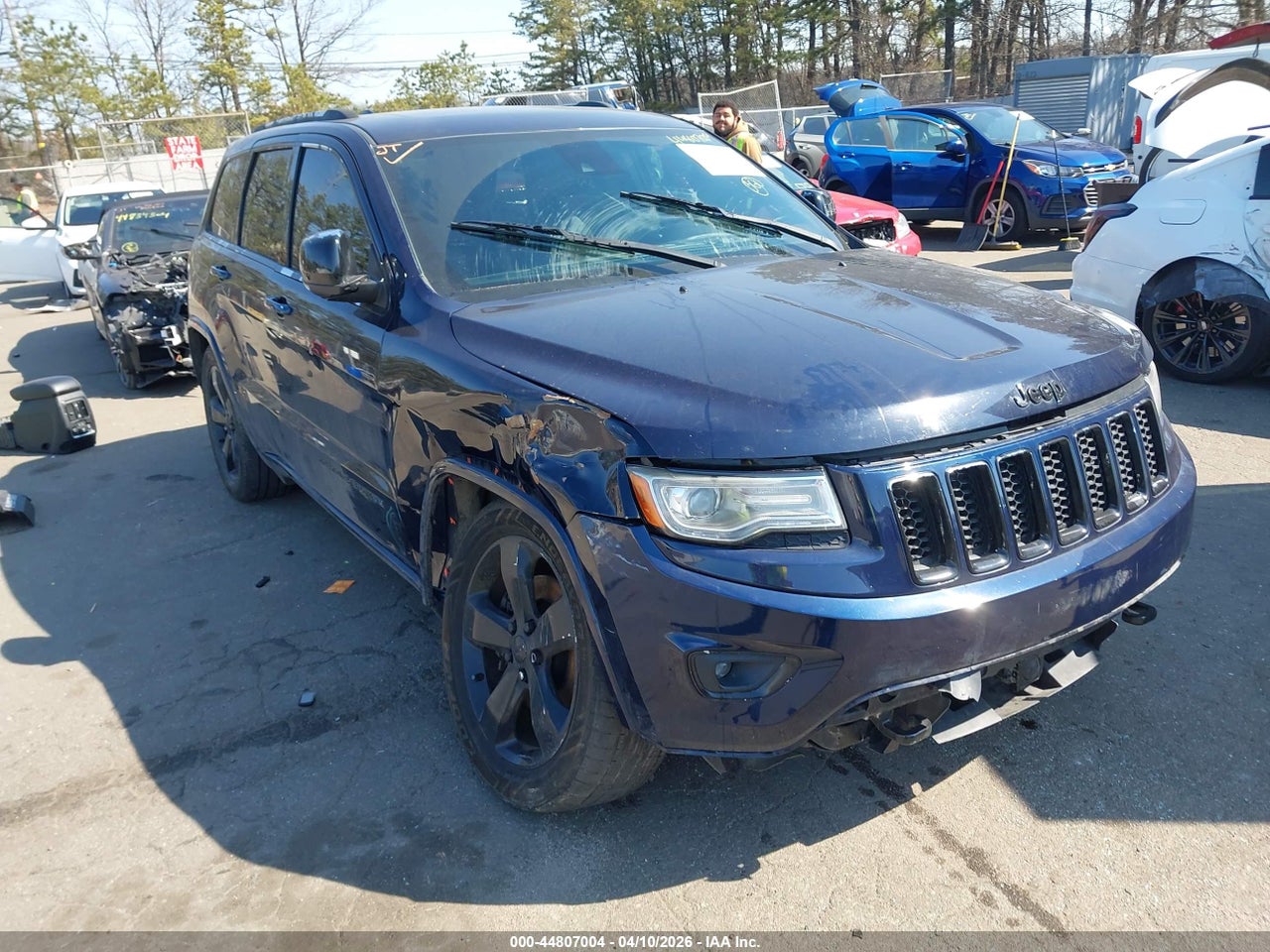 1C4RJFCT4EC****** · 2014 JEEP GRAND CHEROKEE OVERLAND