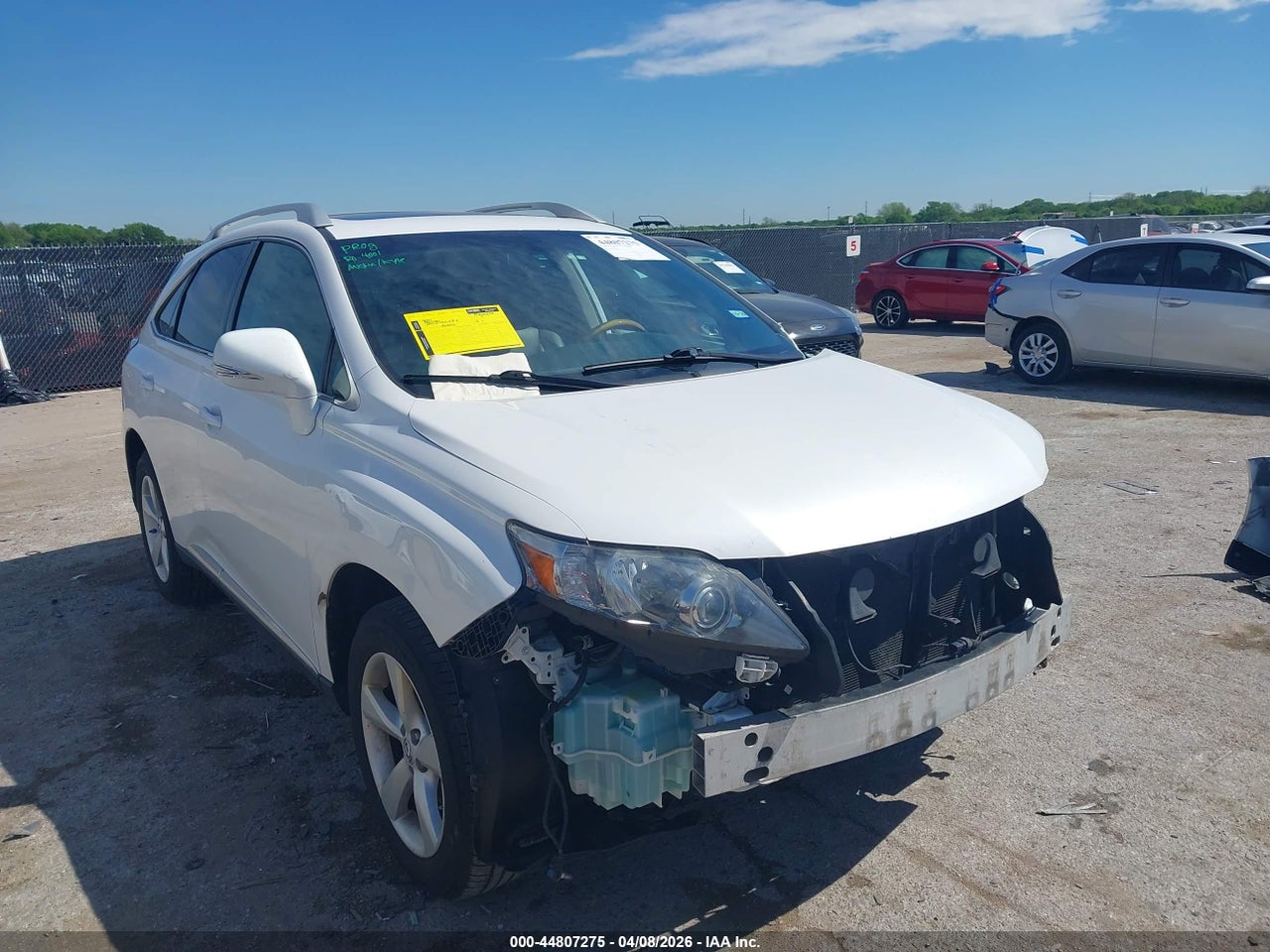 2T2BK1BA4CC****** · 2012 LEXUS RX 350