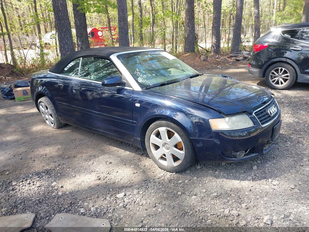 WAUAT48H85K****** · 2005 AUDI A4 3.0