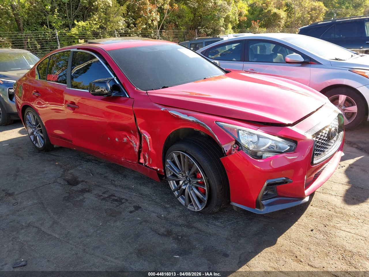 JN1FV7AR2KM****** · 2019 INFINITI Q50 3.0T RED SPORT 400