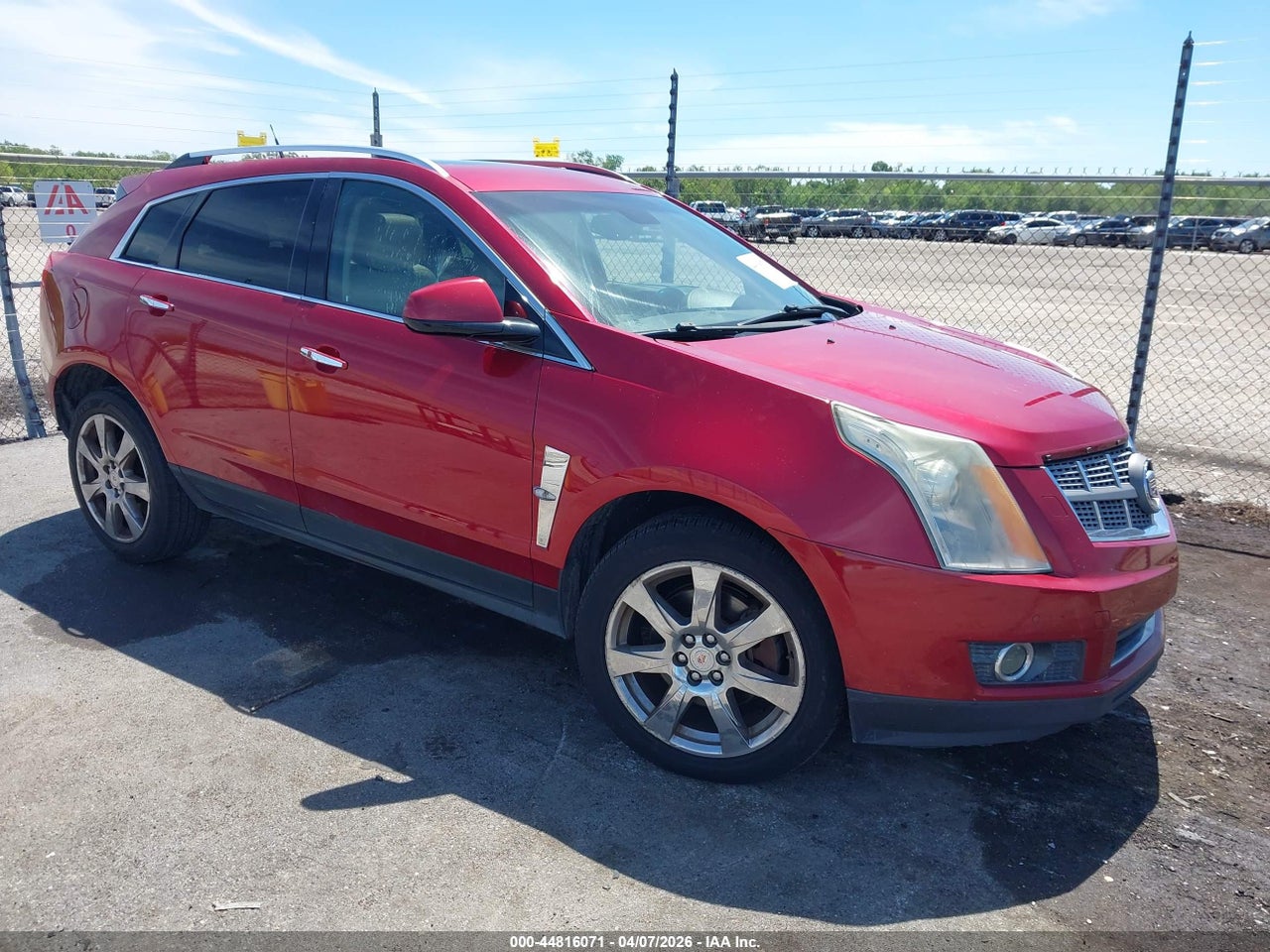 3GYFNFE38CS****** · 2012 CADILLAC SRX PREMIUM COLLECTION