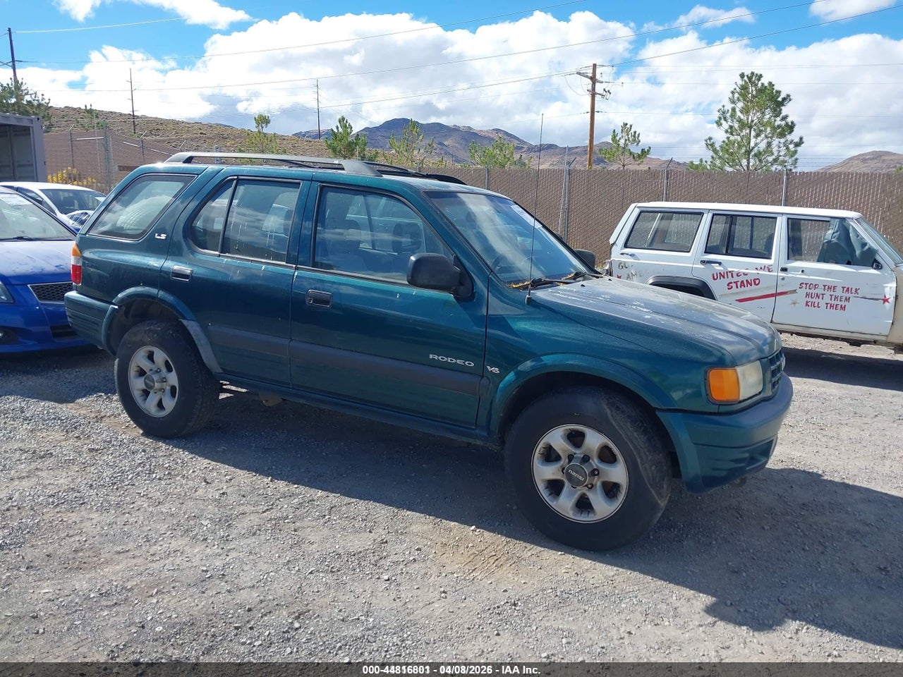 4S2CM58W0X4****** · 1999 ISUZU RODEO LS/LSE/S