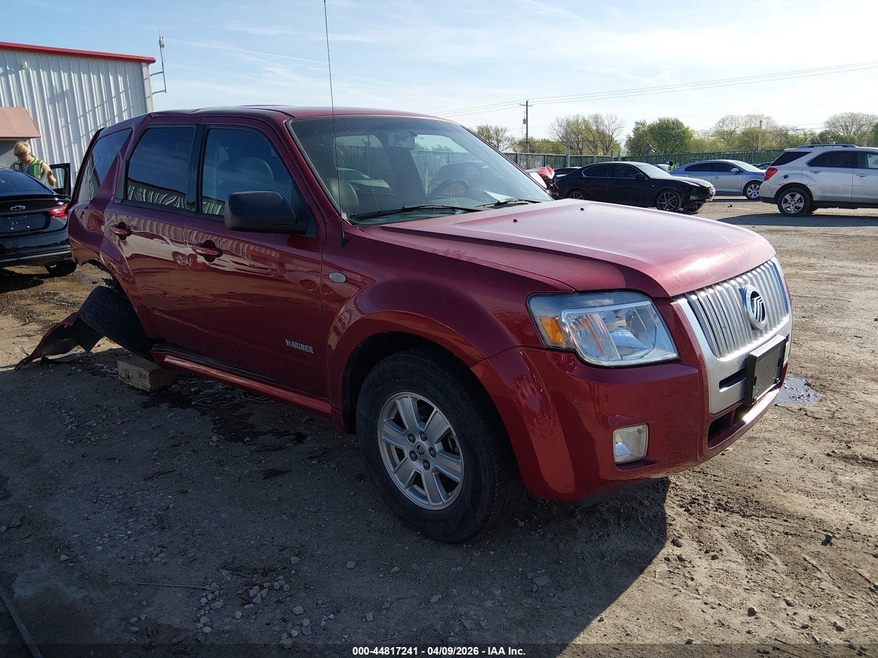 4M2CU81198K****** · 2008 MERCURY MARINER V6