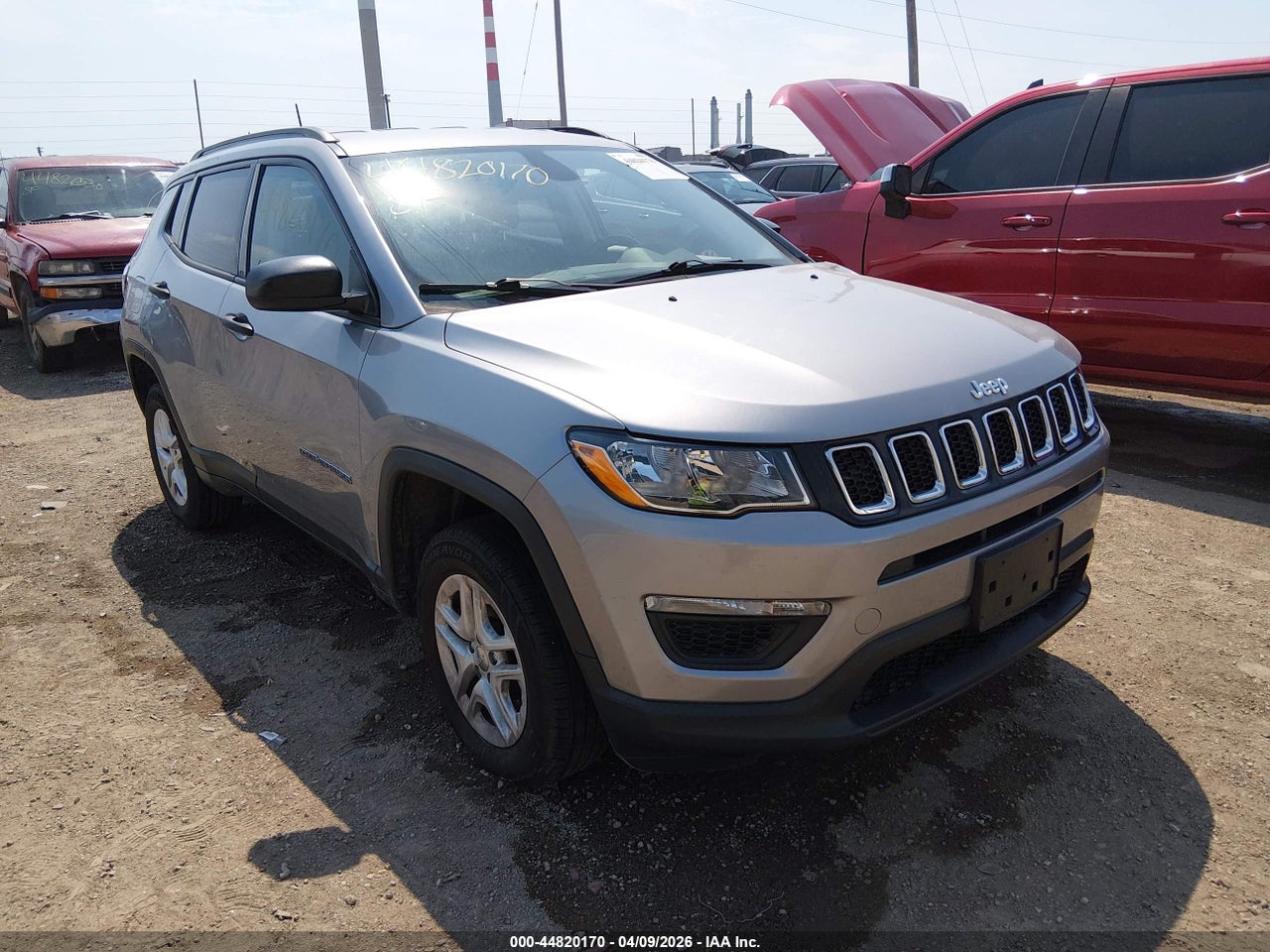 3C4NJDAB2JT****** · 2018 JEEP COMPASS SPORT 4X4