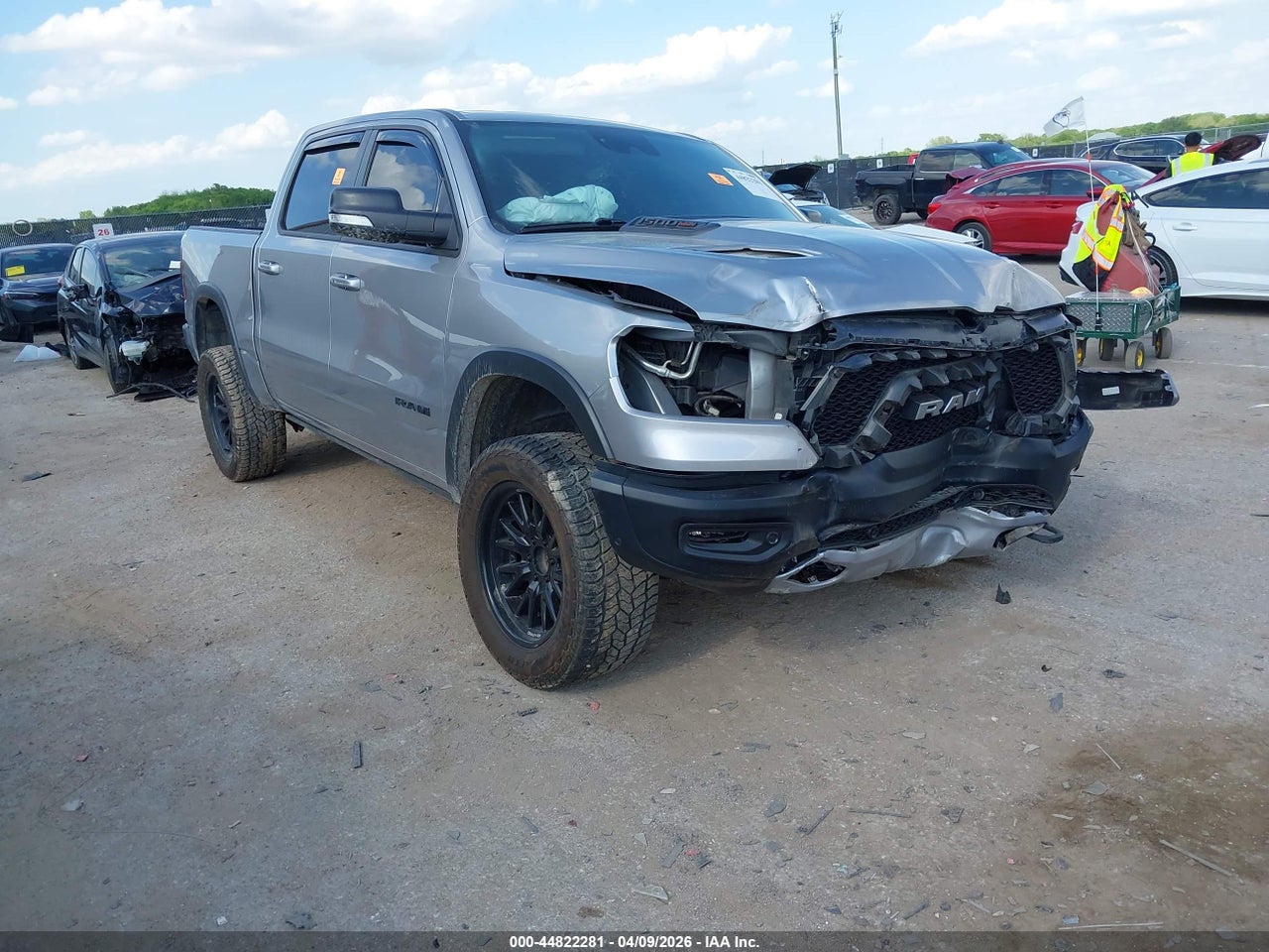 1C6SRFLM9NN****** · 2022 RAM 1500 REBEL  4X4 5'7 BOX