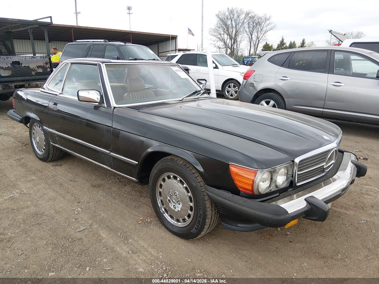 WDBBA48DXHA****** · 1987 MERCEDES-BENZ 560 SL