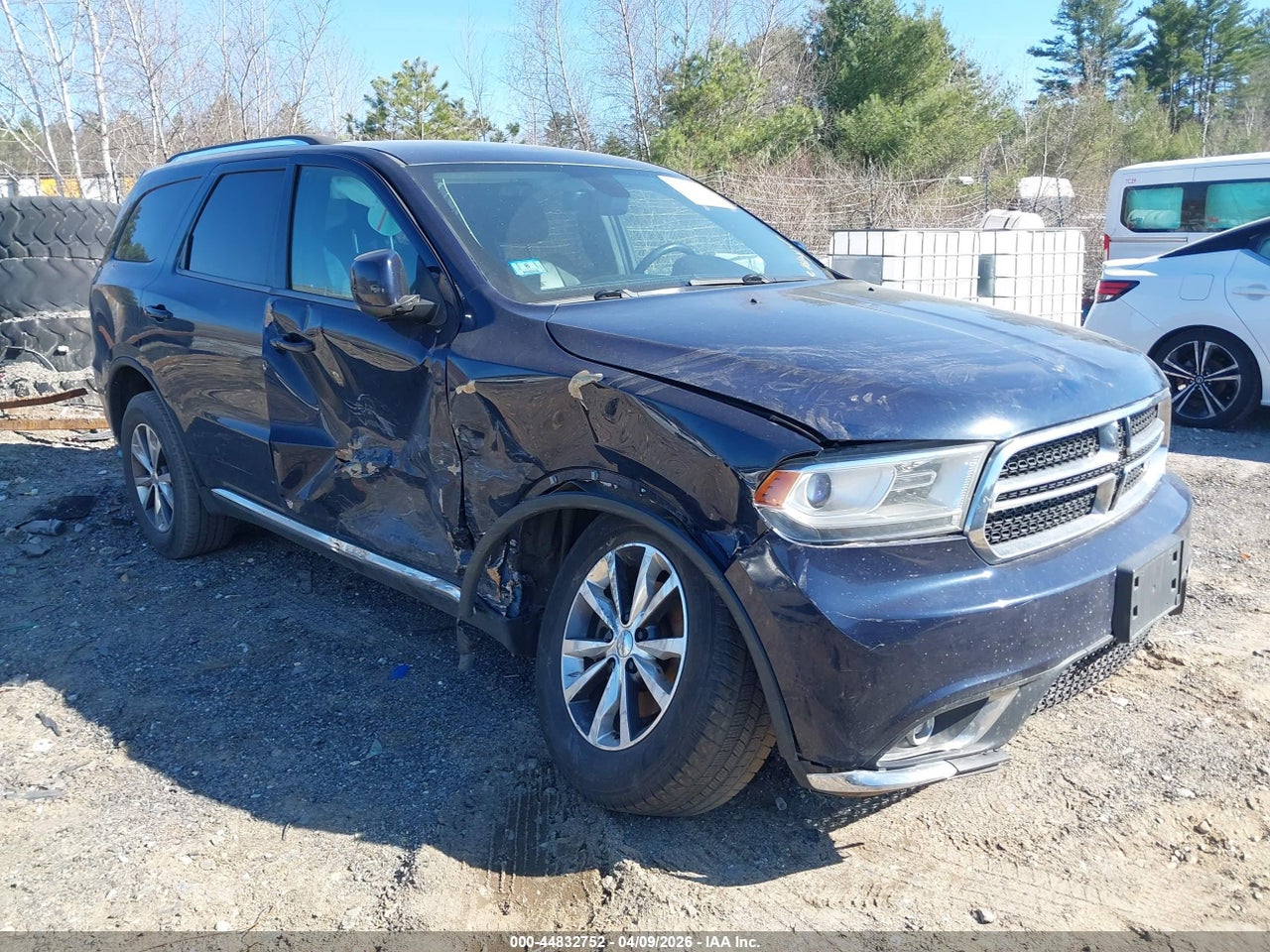 1C4RDJDG0GC****** · 2016 DODGE DURANGO LIMITED