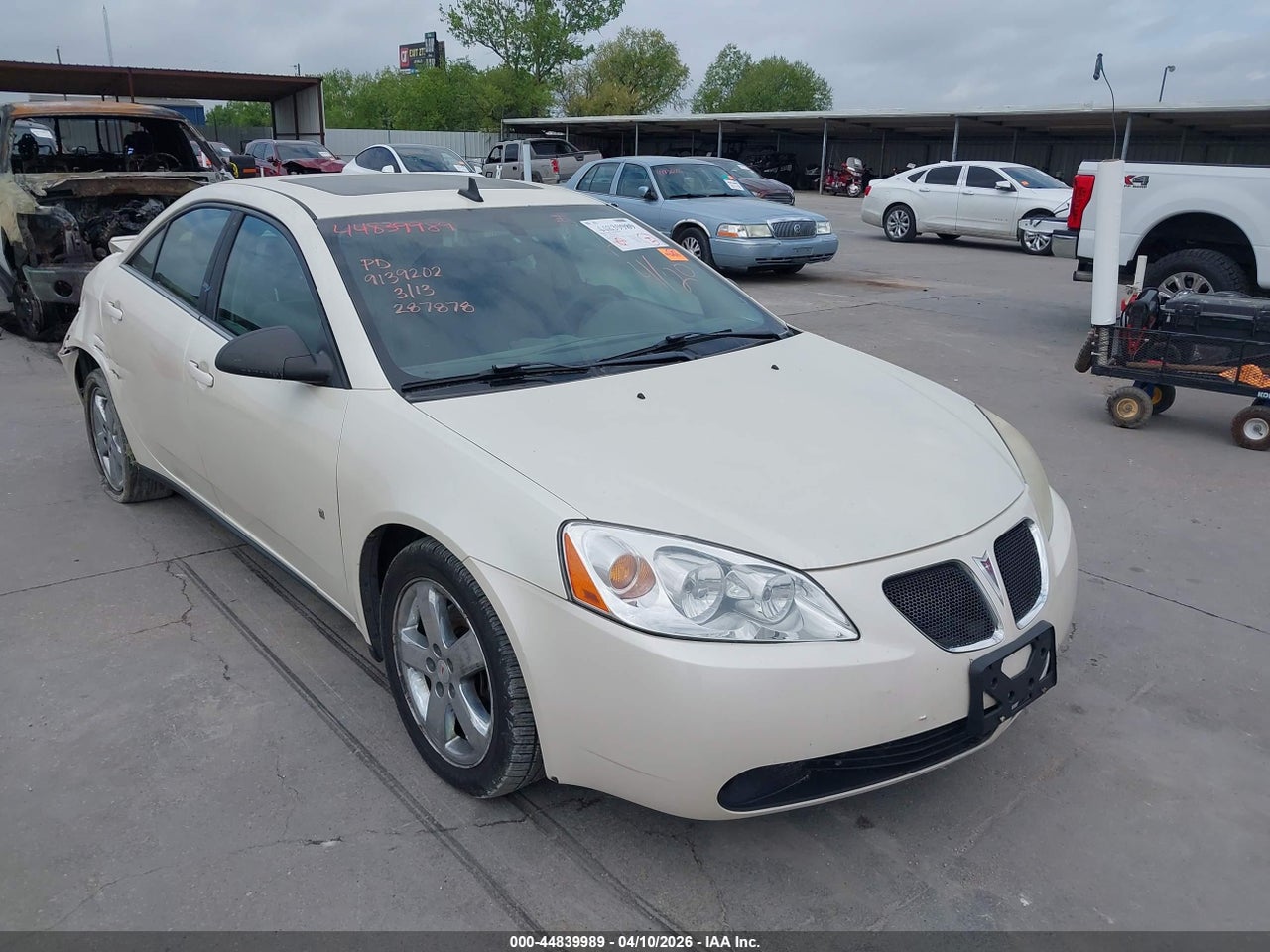 1G2ZH57N084****** · 2008 PONTIAC G6 GT