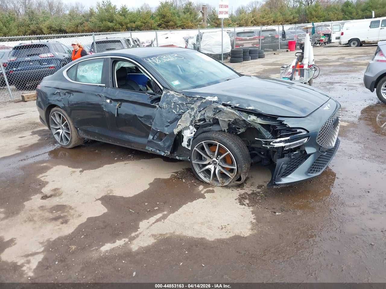 KMTG34TA1PU****** · 2023 GENESIS G70 2.0T AWD