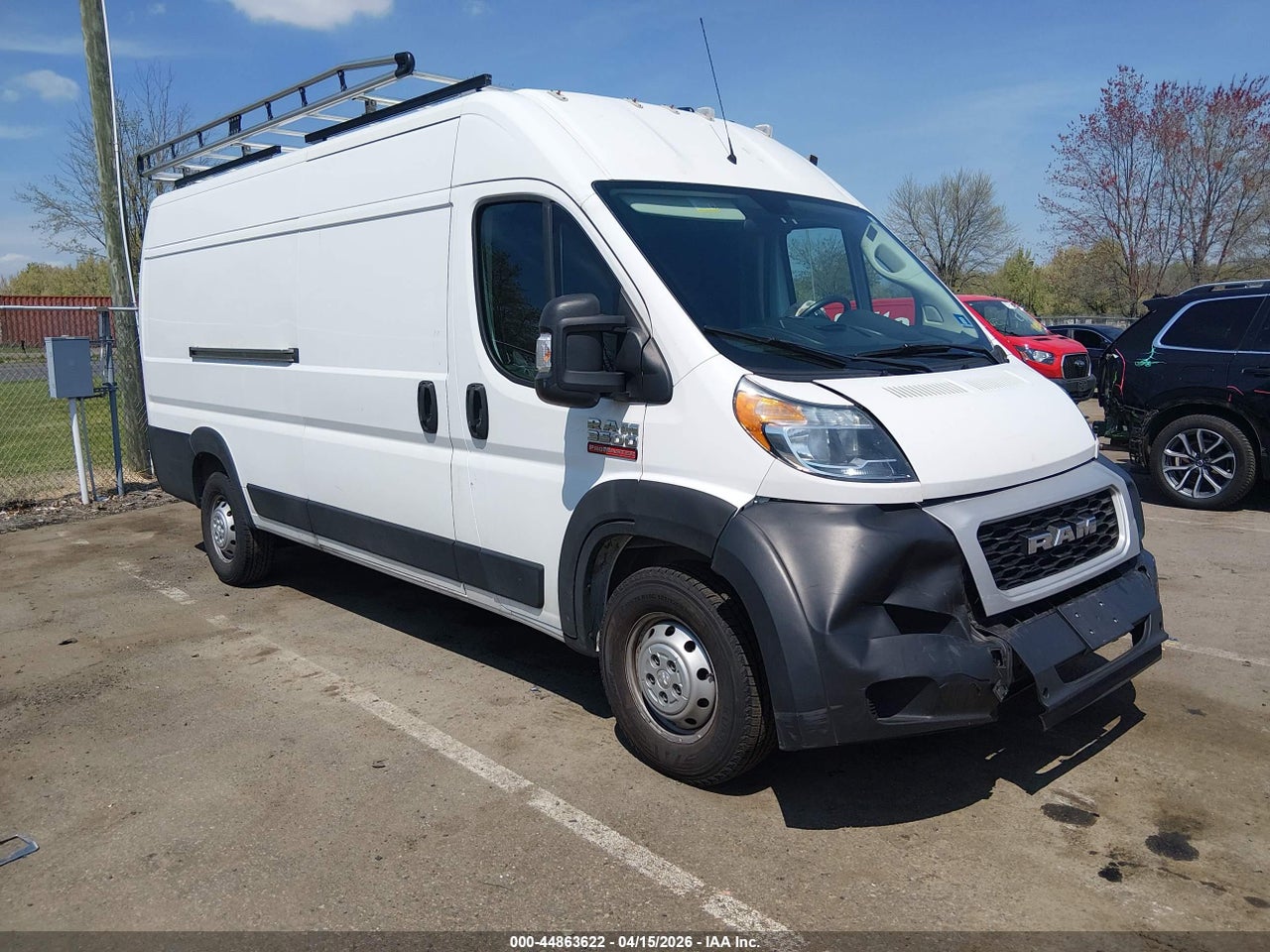 3C6URVJG5LE****** · 2020 RAM PROMASTER 3500 CARGO VAN HIGH ROOF 159 WB EXT