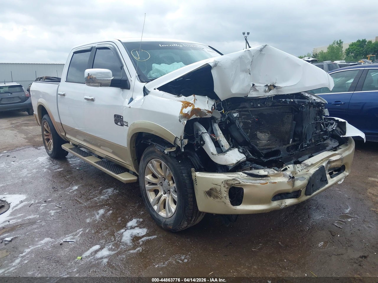 1C6RR7PT8DS****** · 2013 RAM 1500 LARAMIE LONGHORN EDITION