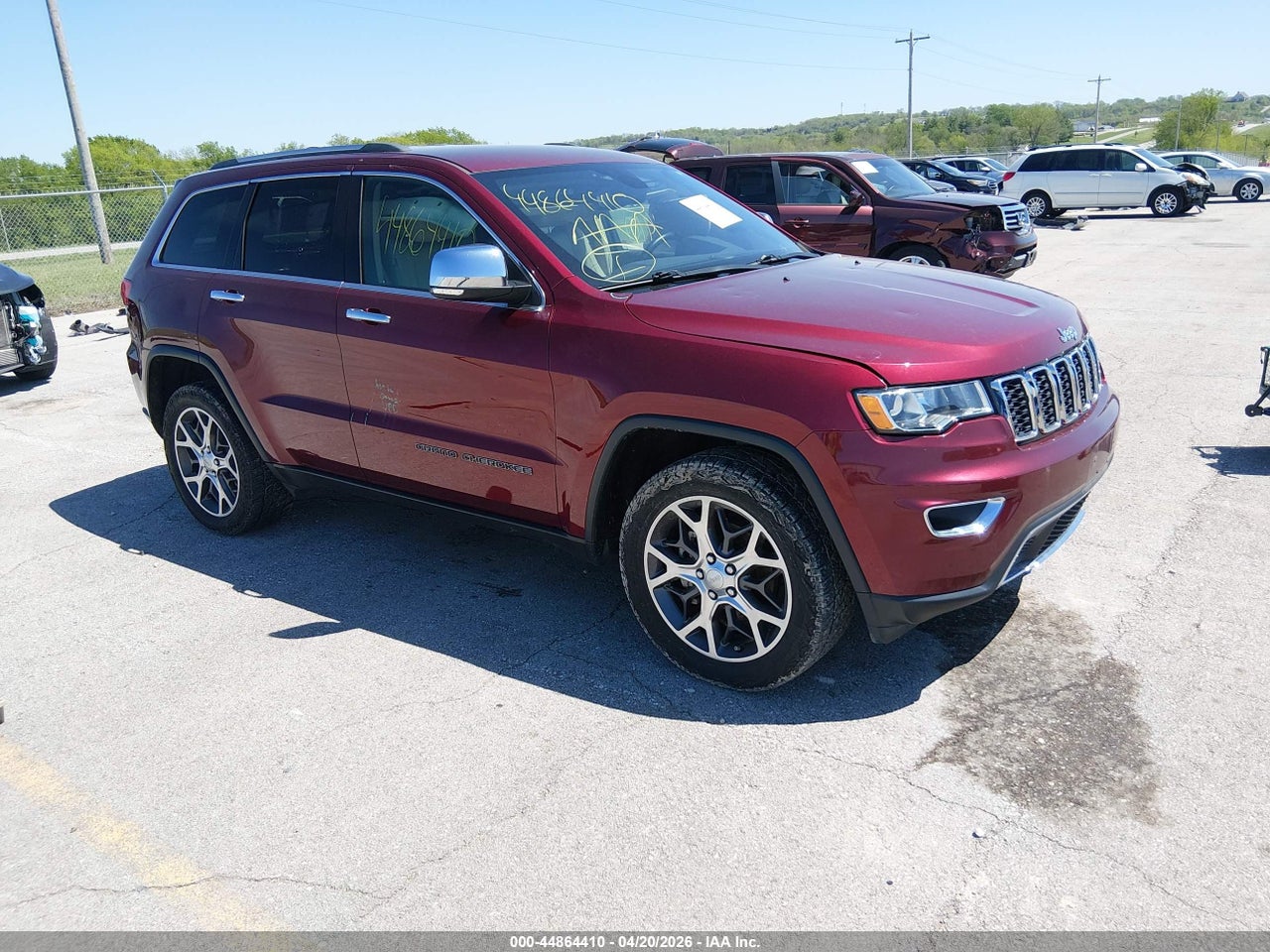 1C4RJFBG8KC****** · 2019 JEEP GRAND CHEROKEE LIMITED 4X4