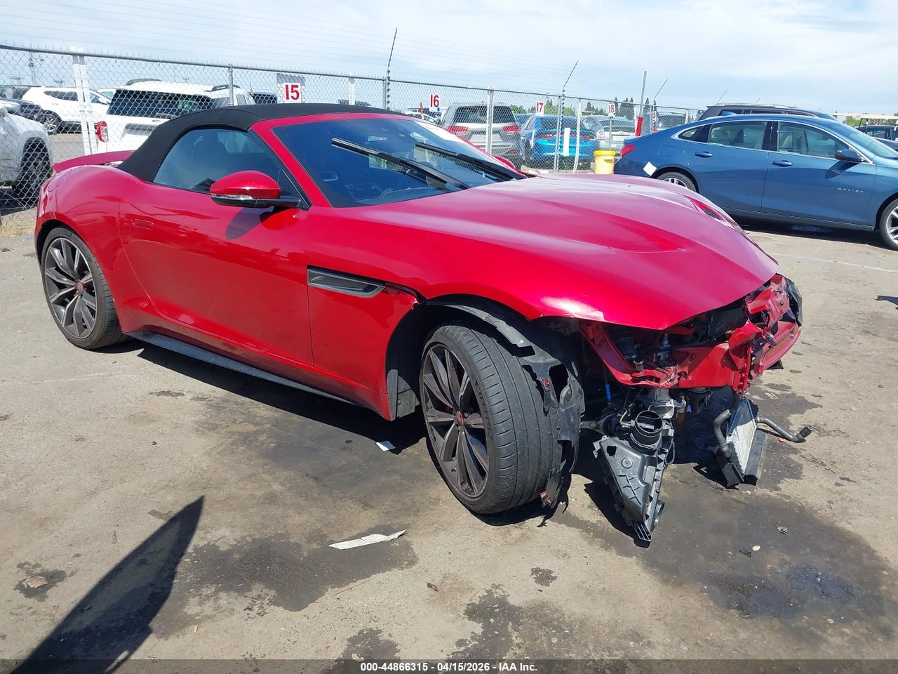 SAJD55FE4MC****** · 2021 JAGUAR F-TYPE R AWD AUTOMATIC