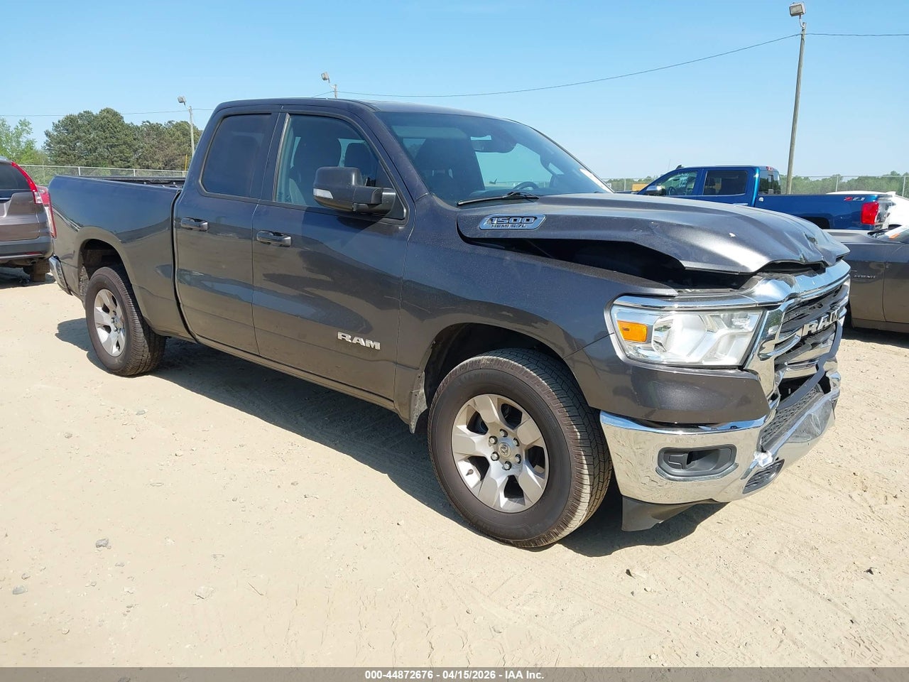 1C6RREBT4MN****** · 2021 RAM 1500 BIG HORN  4X2 6'4 BOX