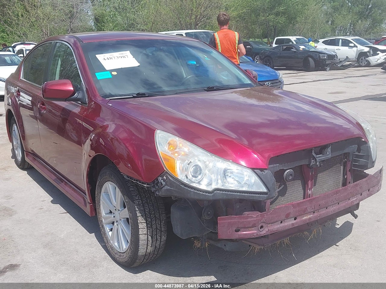 4S3BMCC64C3****** · 2012 SUBARU LEGACY 2.5I PREMIUM