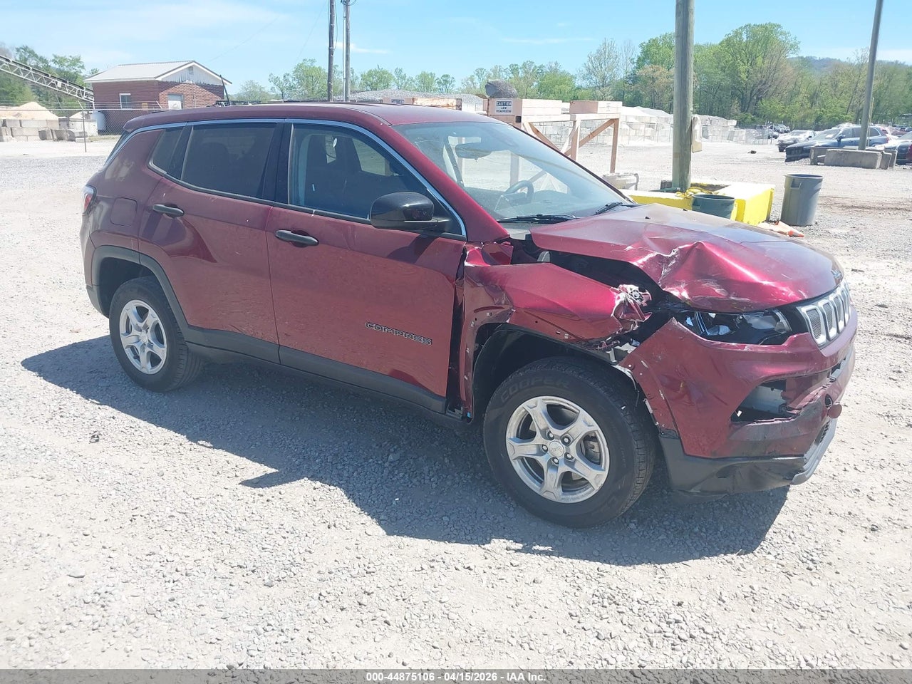 3C4NJDAB4NT****** · 2022 JEEP COMPASS SPORT 4X4