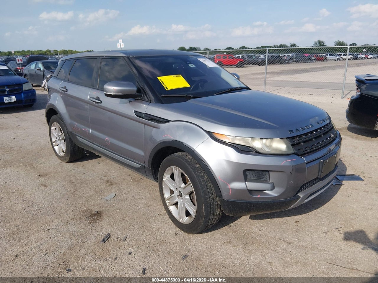 SALVN2BG3DH****** · 2013 LAND ROVER RANGE ROVER EVOQUE PURE