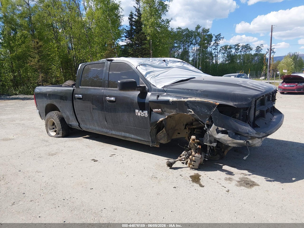 1C6RR7TT0HS****** · 2017 RAM 1500 SLT  4X4 6'4 BOX