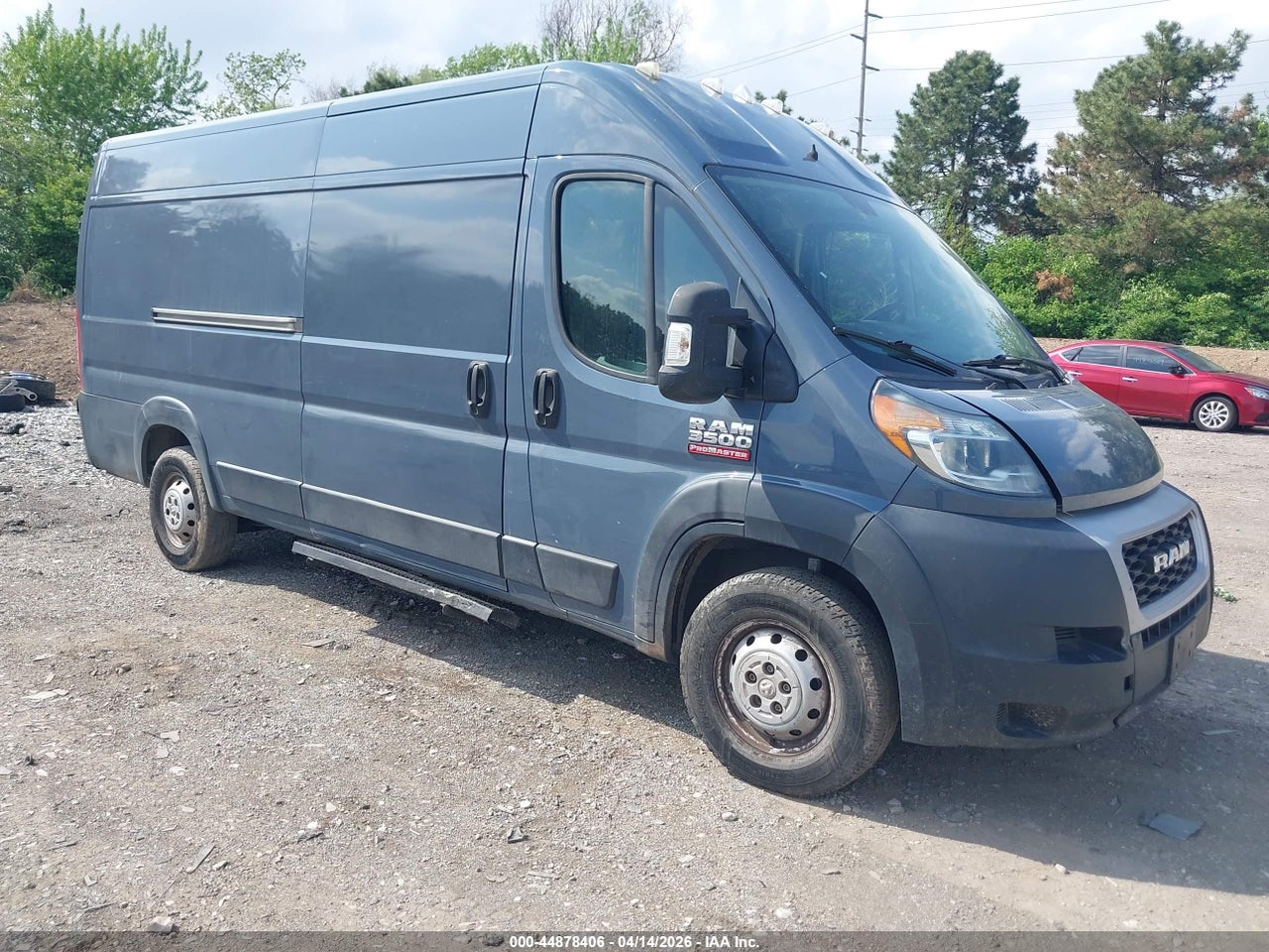 3C6URVJG6KE****** · 2019 RAM PROMASTER 3500 CARGO VAN HIGH ROOF 159 WB EXT