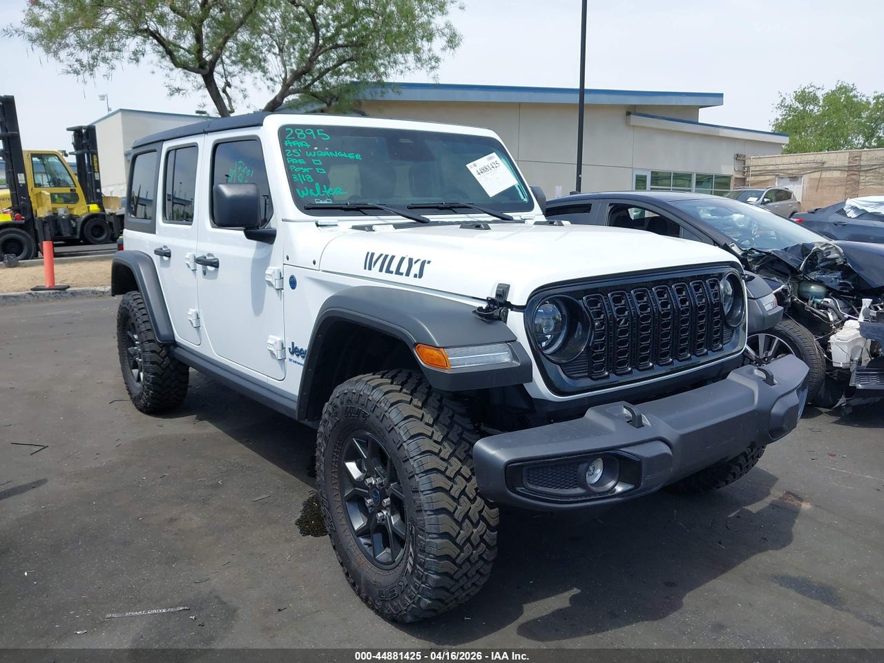 1C4RJXN61SW****** · 2025 JEEP WRANGLER 4XE WILLYS 4XE