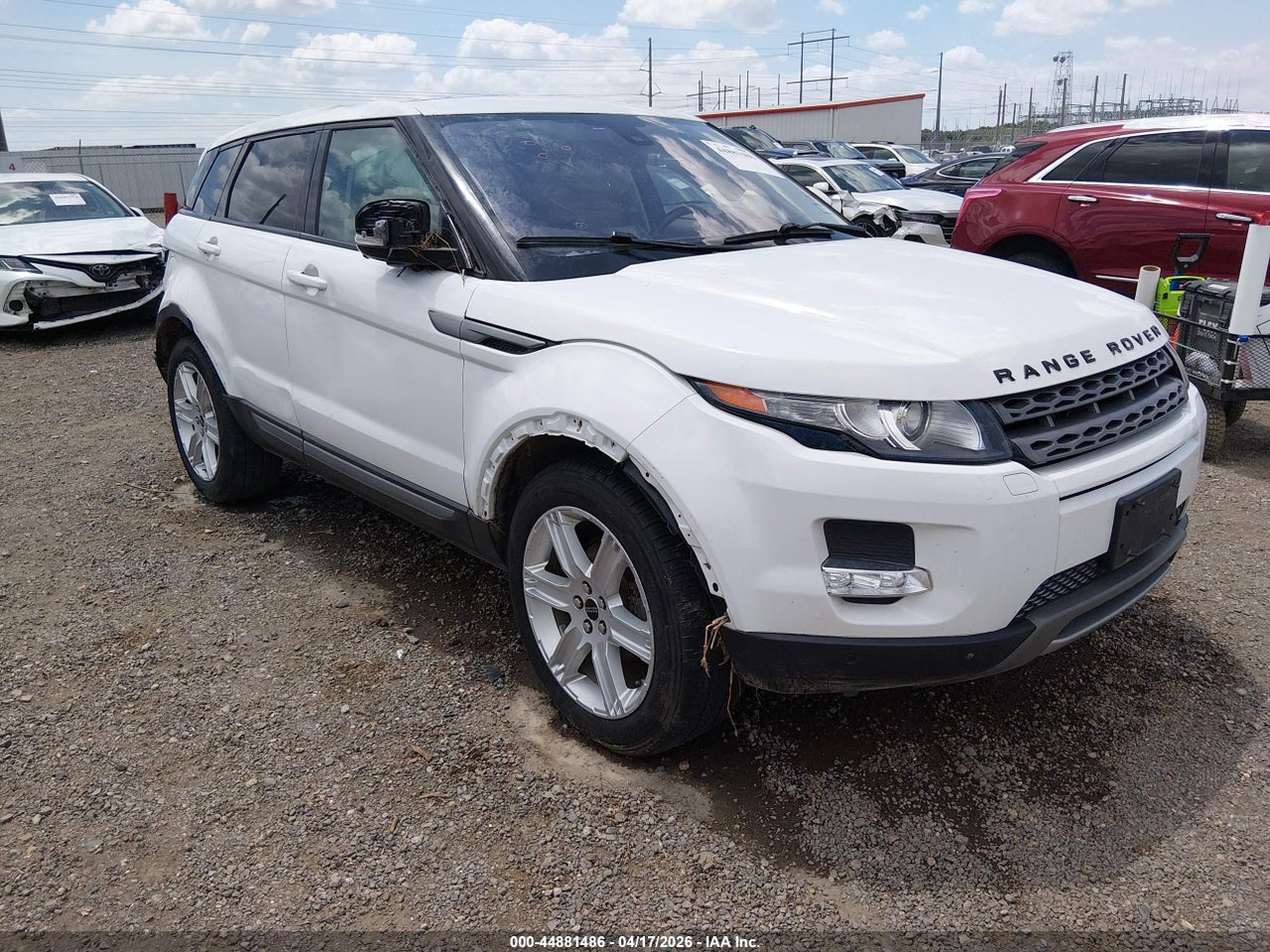SALVR2BG9CH****** · 2012 LAND ROVER RANGE ROVER EVOQUE PURE PLUS