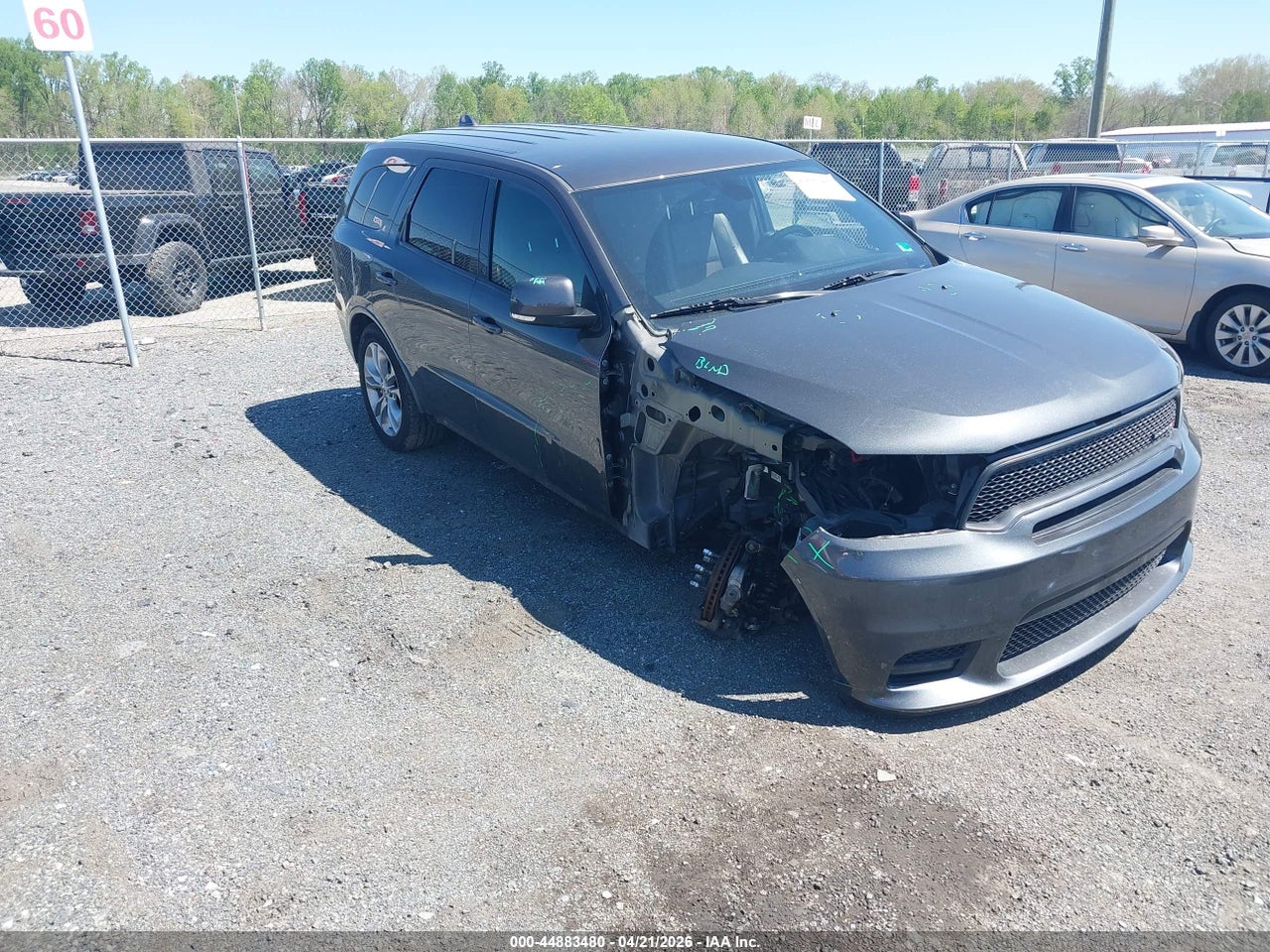 1C4RDJDG1LC****** · 2020 DODGE DURANGO GT PLUS AWD
