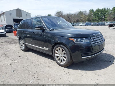 SALGS2FV0HA****** · 2017 LAND ROVER RANGE ROVER 3.0L V6 SUPERCHARGED HSE