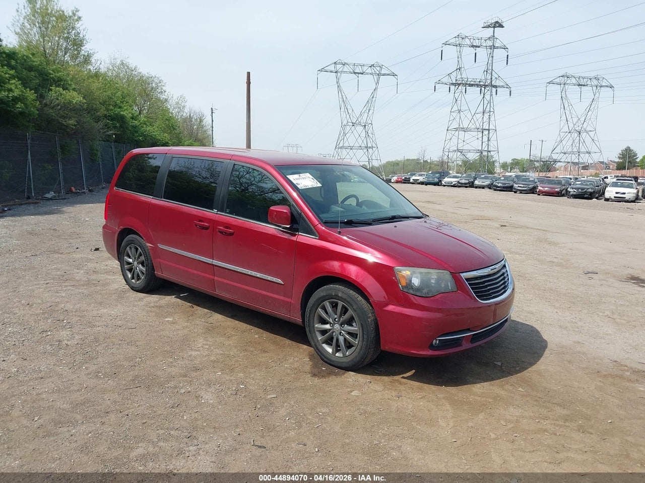 2C4RC1HG3ER****** · 2014 CHRYSLER TOWN &amp; COUNTRY S
