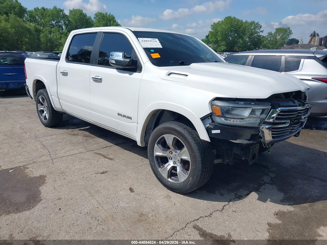 1C6SRFJT4NN****** · 2022 RAM 1500 LARAMIE  4X4 5'7 BOX