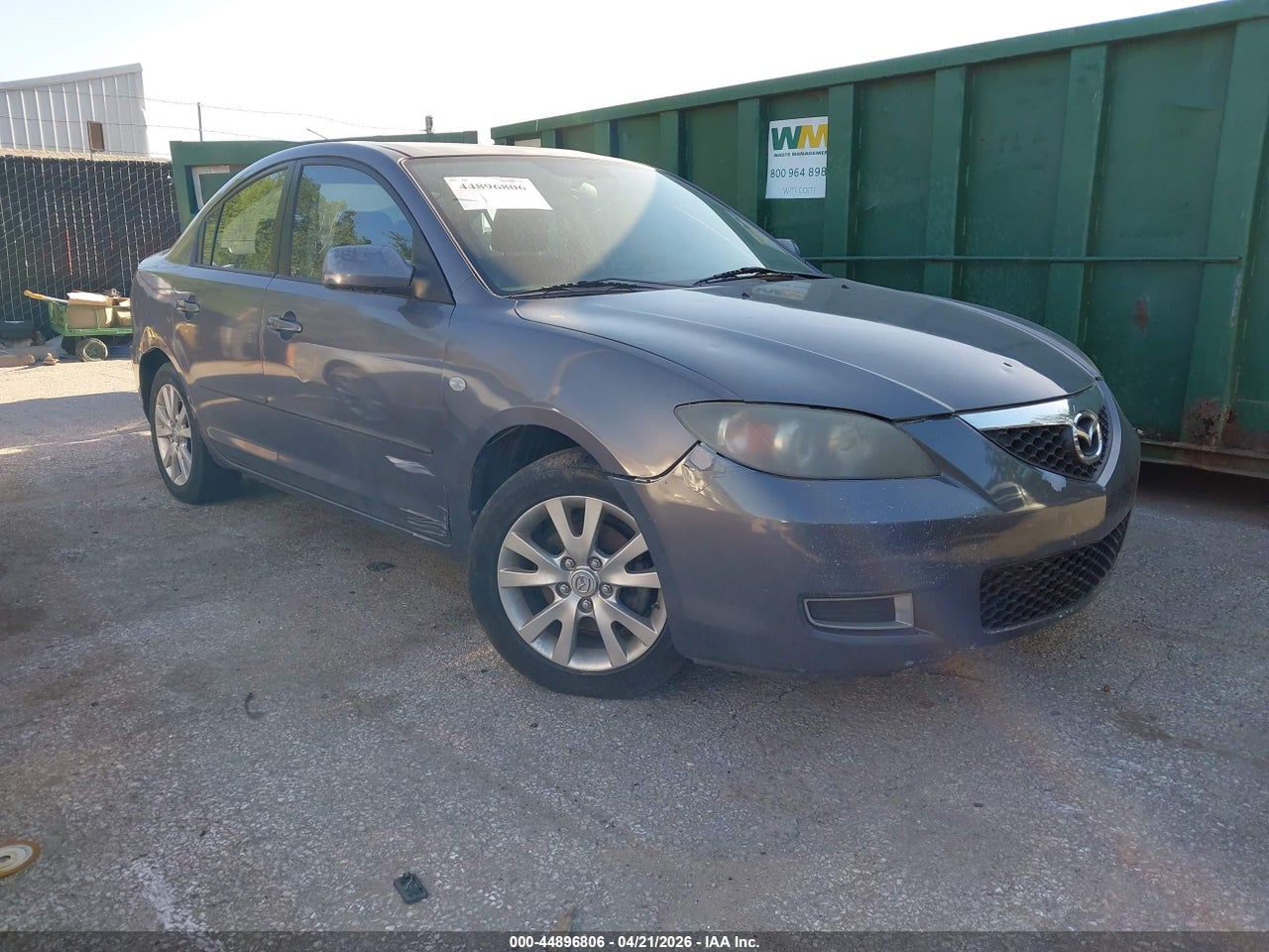 JM1BK12G781****** · 2008 MAZDA MAZDA3 I