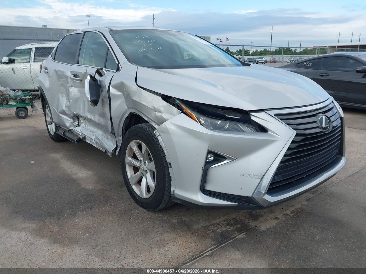 2T2ZZMCA3GC****** · 2016 LEXUS RX 350