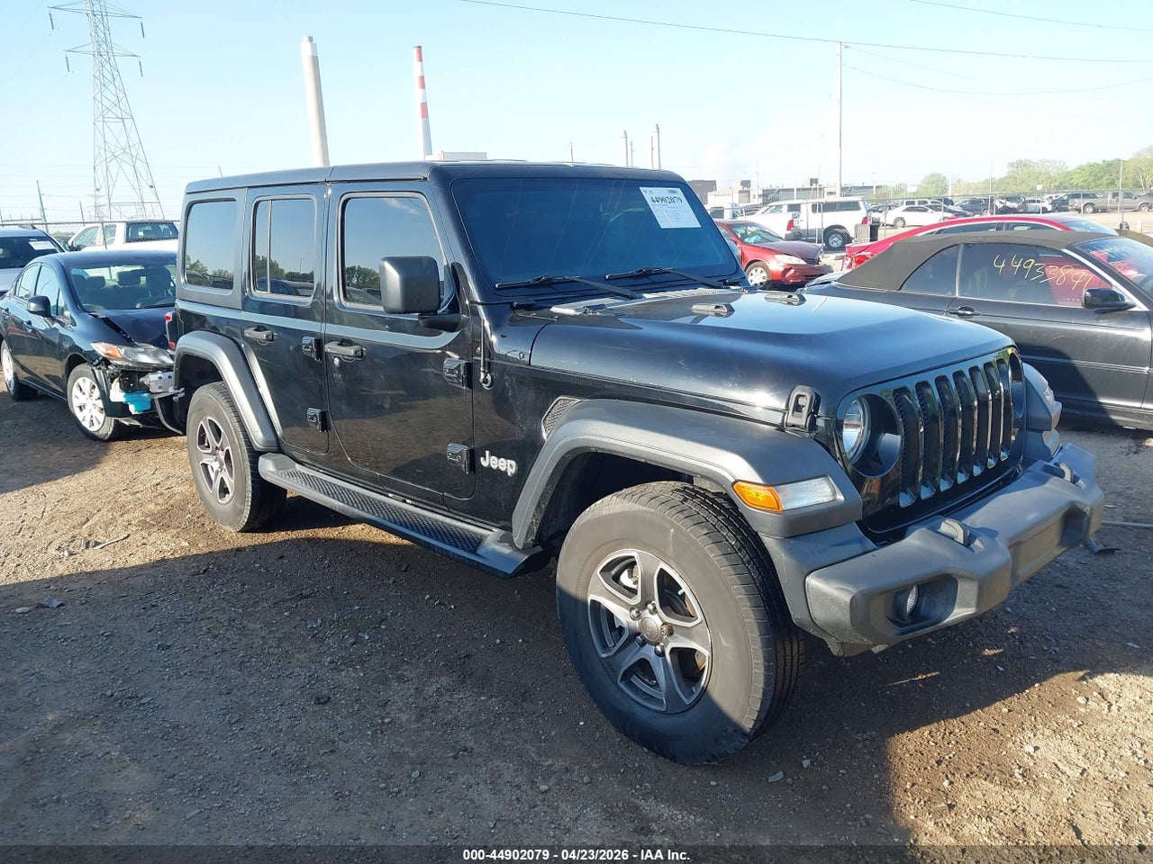 1C4HJXDG3JW****** · 2018 JEEP WRANGLER UNLIMITED SPORT S 4X4