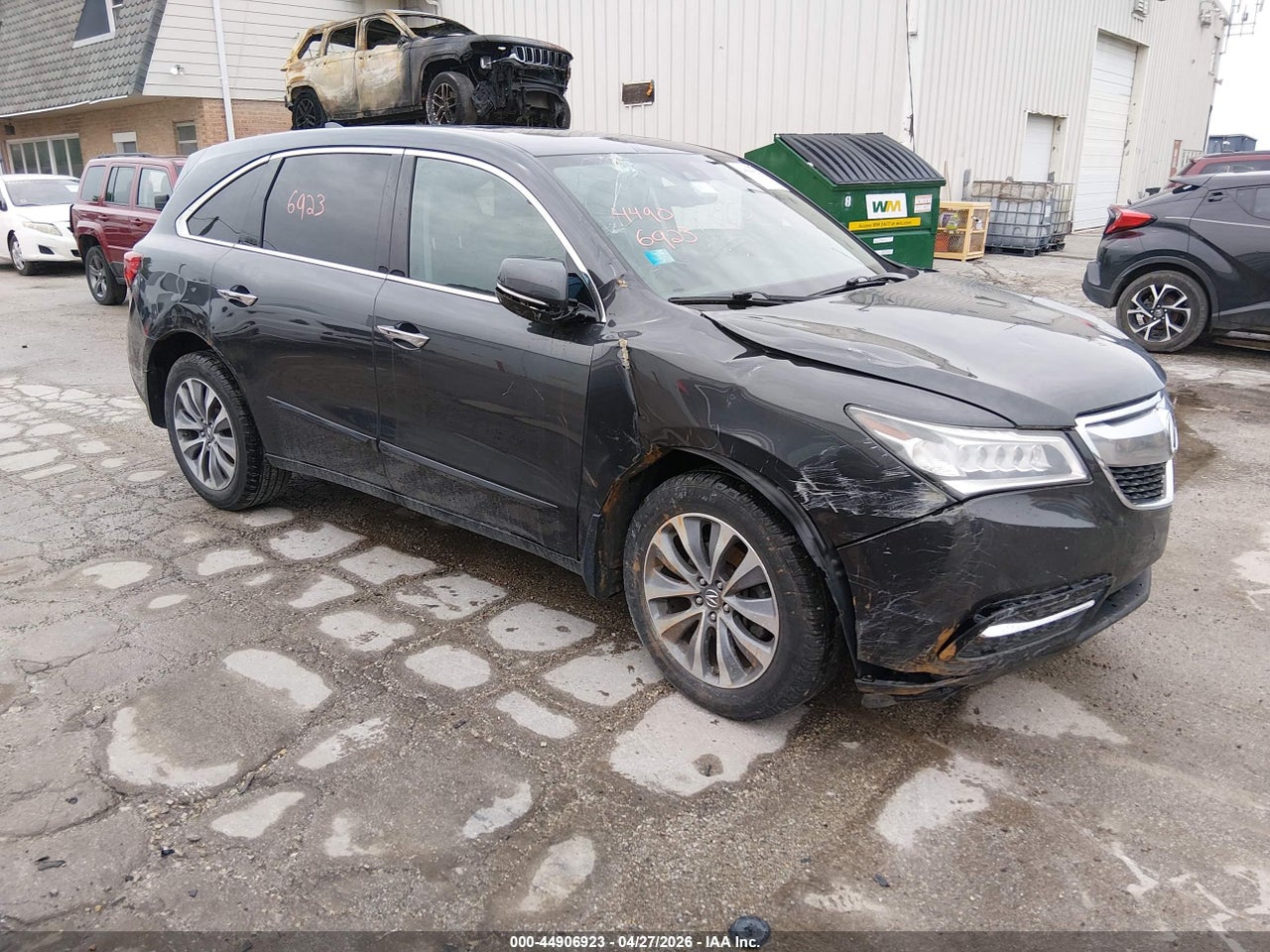5FRYD4H66EB****** · 2014 ACURA MDX TECHNOLOGY PKG W/ENTERTAINMENT PKG