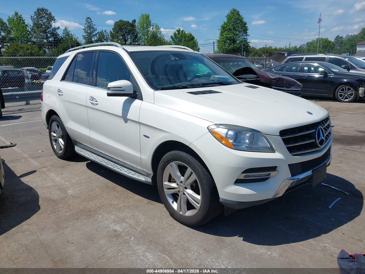 4JGDA5HB2CA****** · 2012 MERCEDES-BENZ ML 350 4MATIC