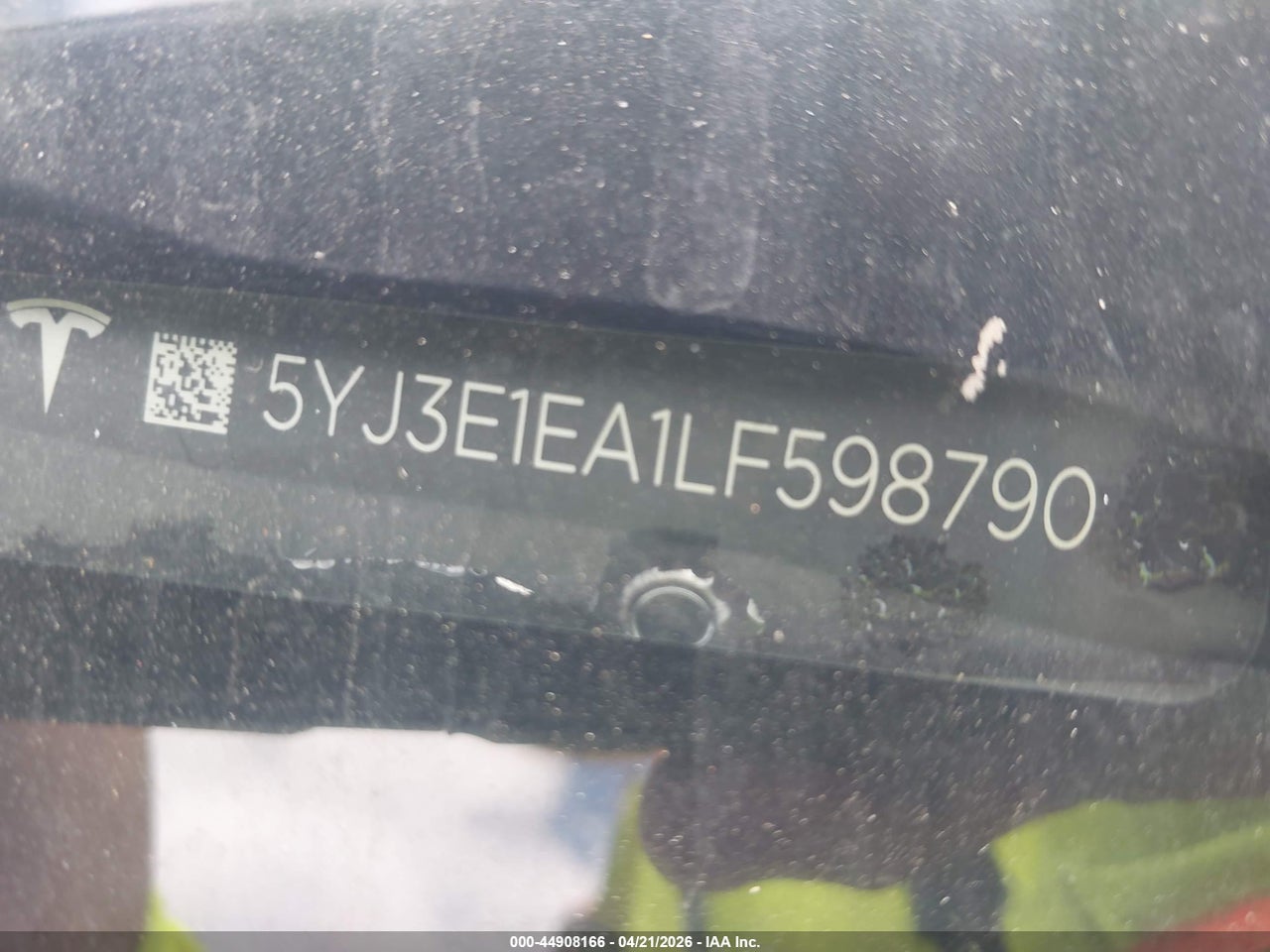 5YJ3E1EA1LF****** · 2020 TESLA MODEL 3   · 9/10