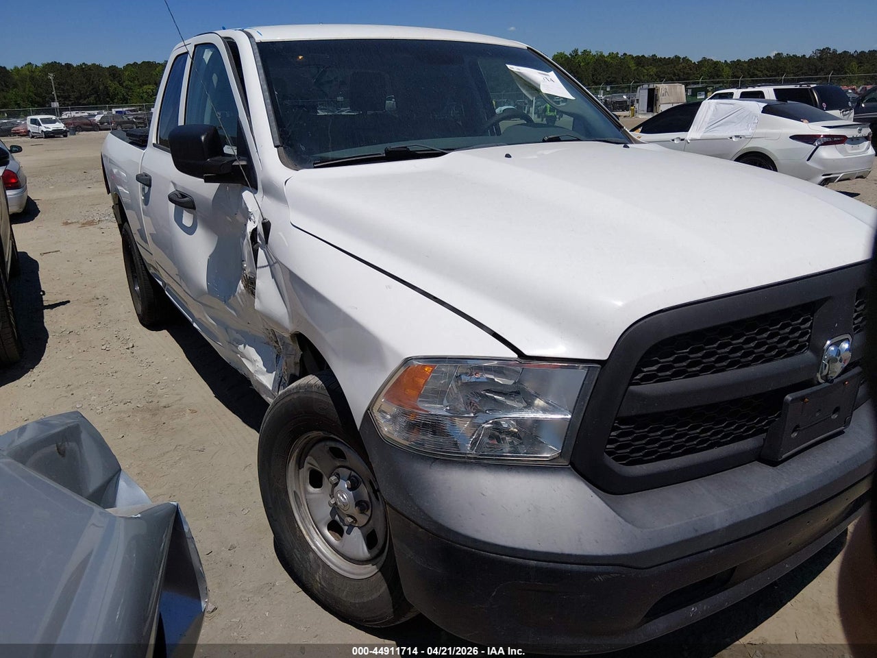1C6RR7FGXHS****** · 2017 RAM 1500 TRADESMAN  4X4 6'4 BOX