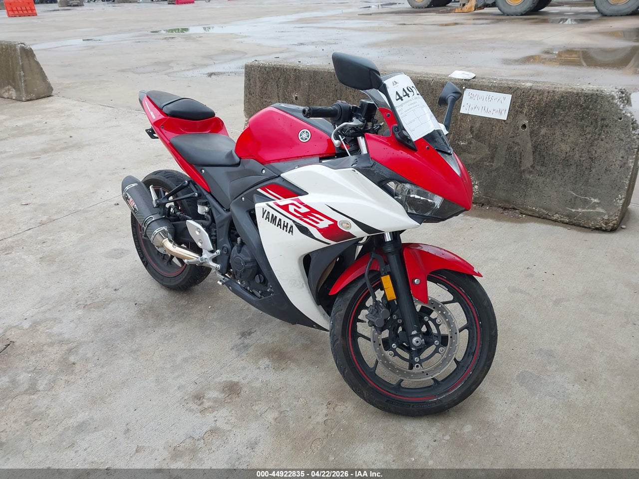 MH3RH06Y5FK****** · 2015 YAMAHA YZFR3