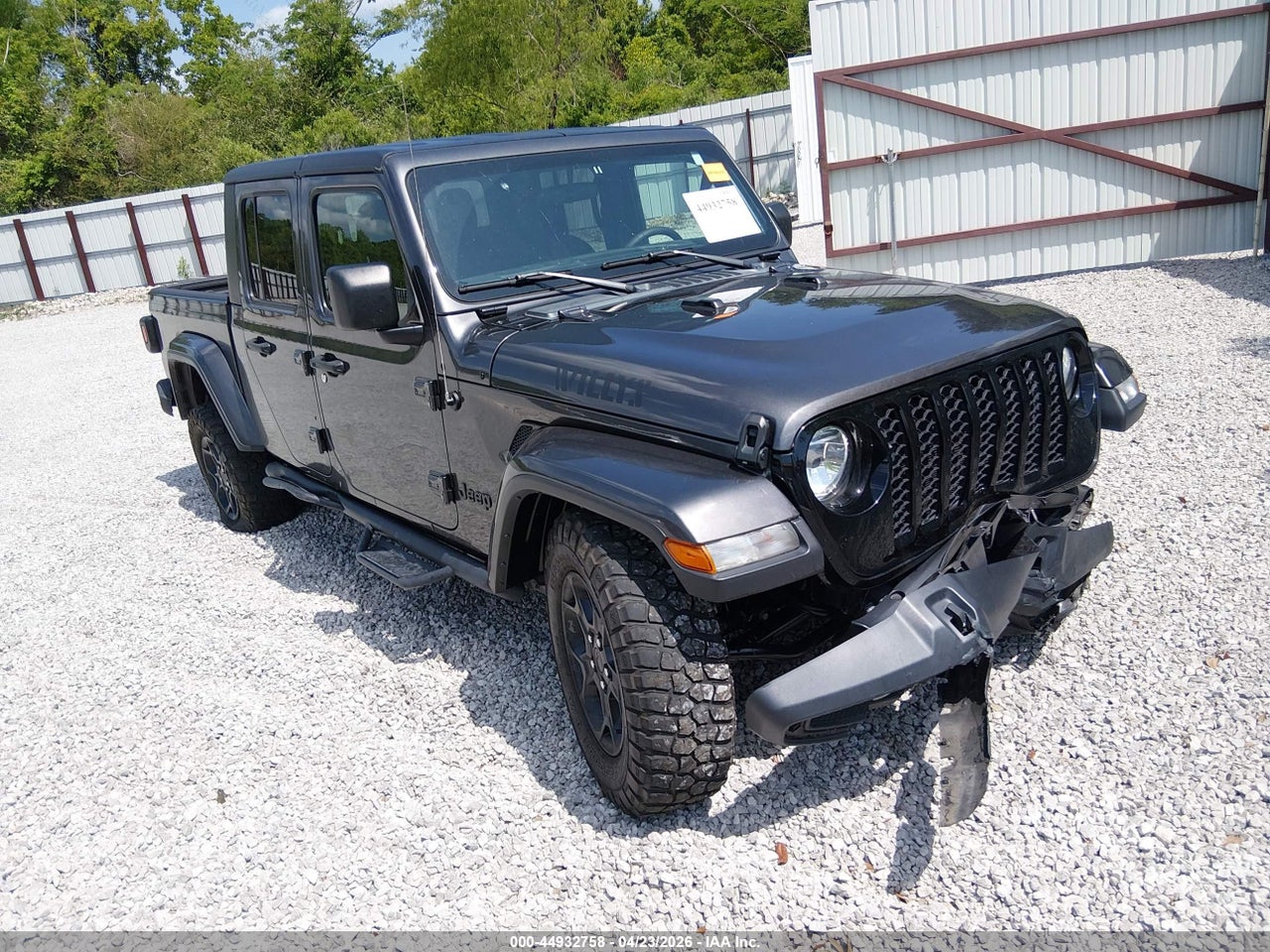 1C6HJTAG9PL****** · 2023 JEEP GLADIATOR WILLYS 4X4