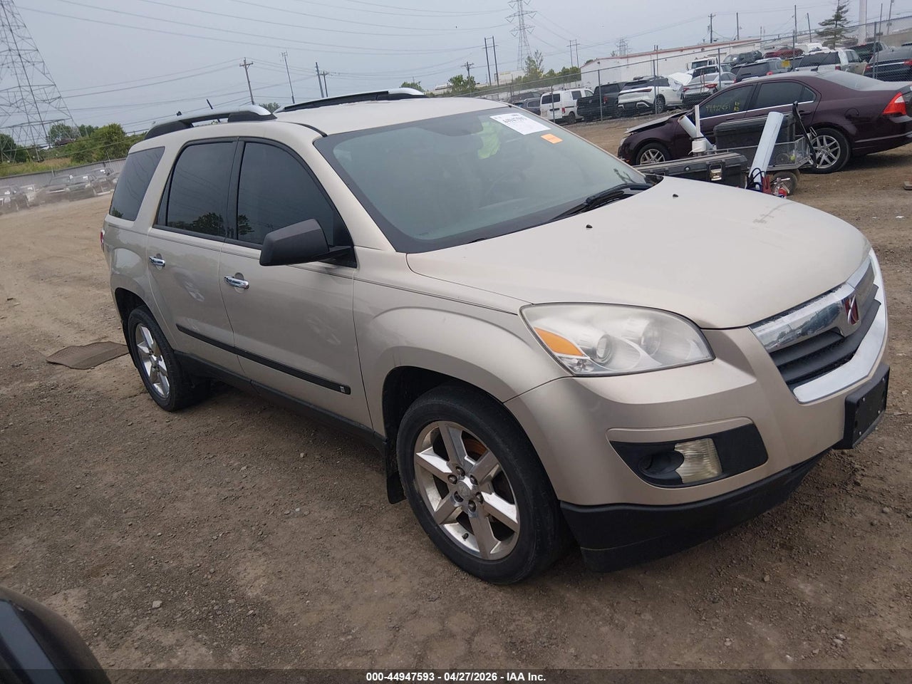 5GZEV13758J****** · 2008 SATURN OUTLOOK XE