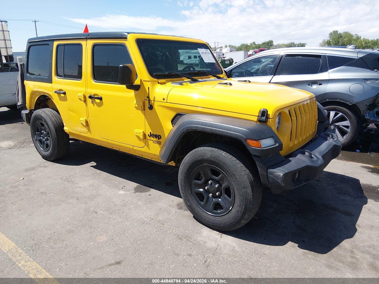1C4HJXDG4MW****** · 2021 JEEP WRANGLER UNLIMITED SPORT 4X4