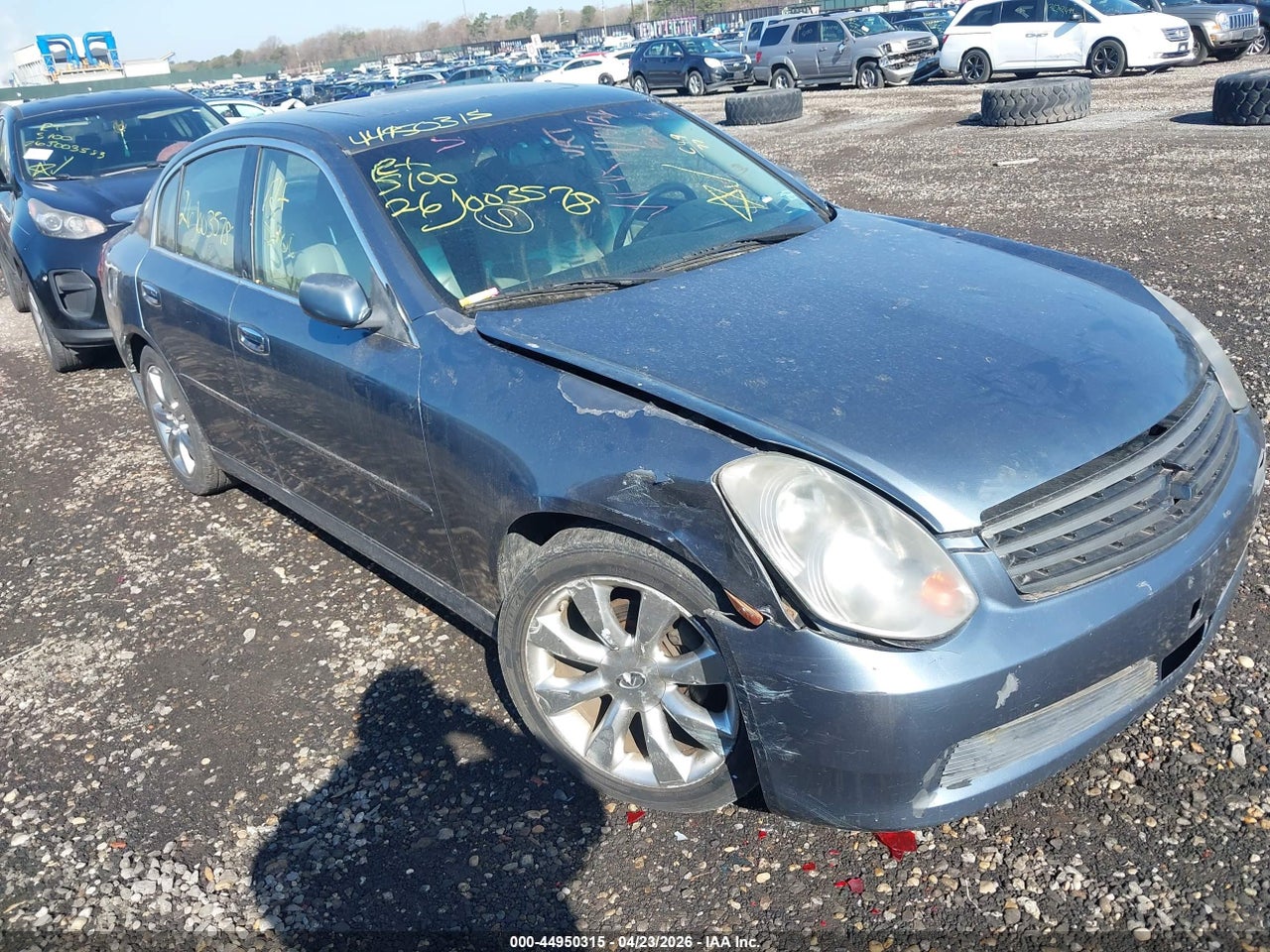 JNKCV51F85M****** · 2005 INFINITI G35X
