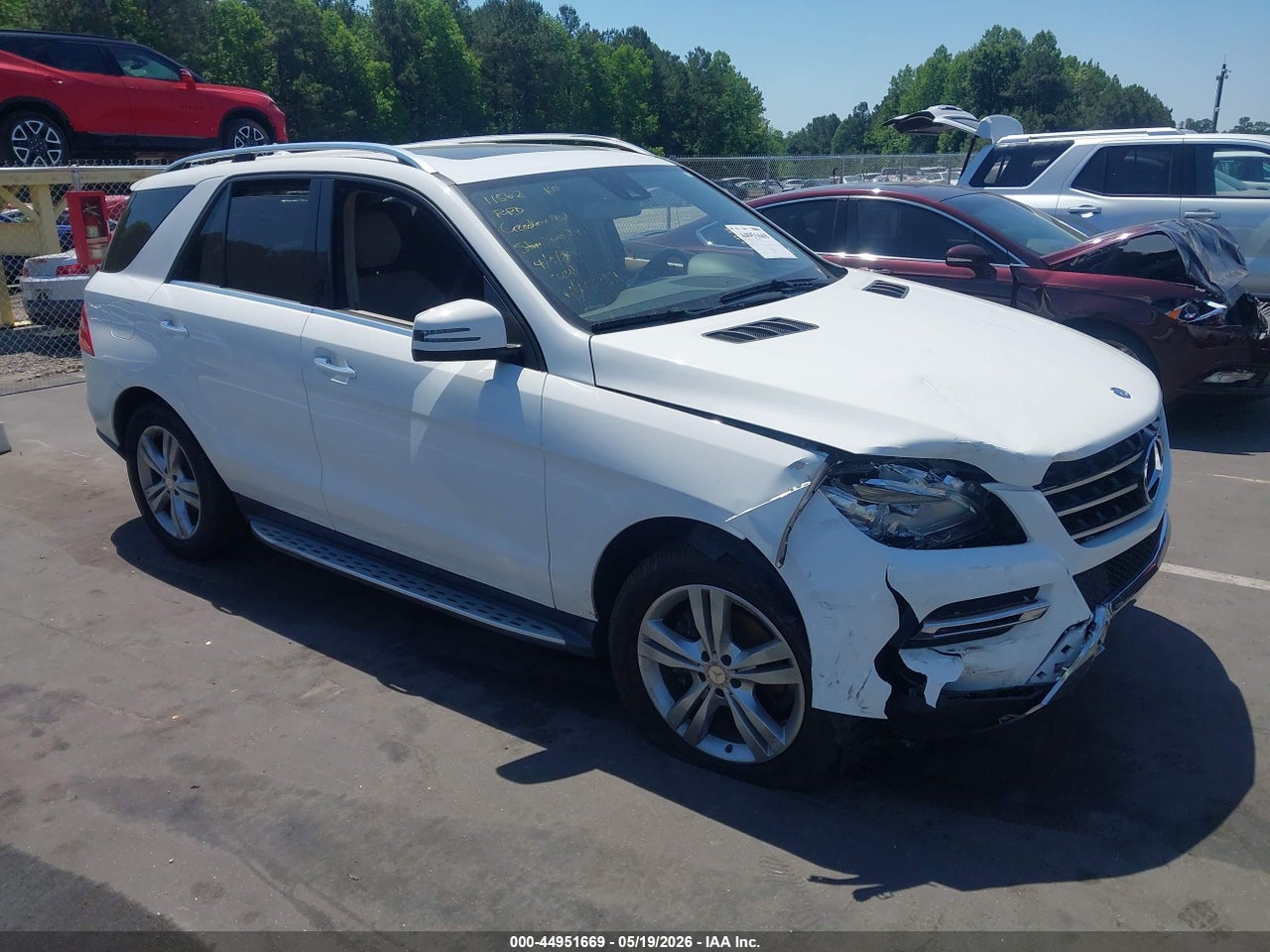 4JGDA5HB7EA****** · 2014 MERCEDES-BENZ ML 350 4MATIC