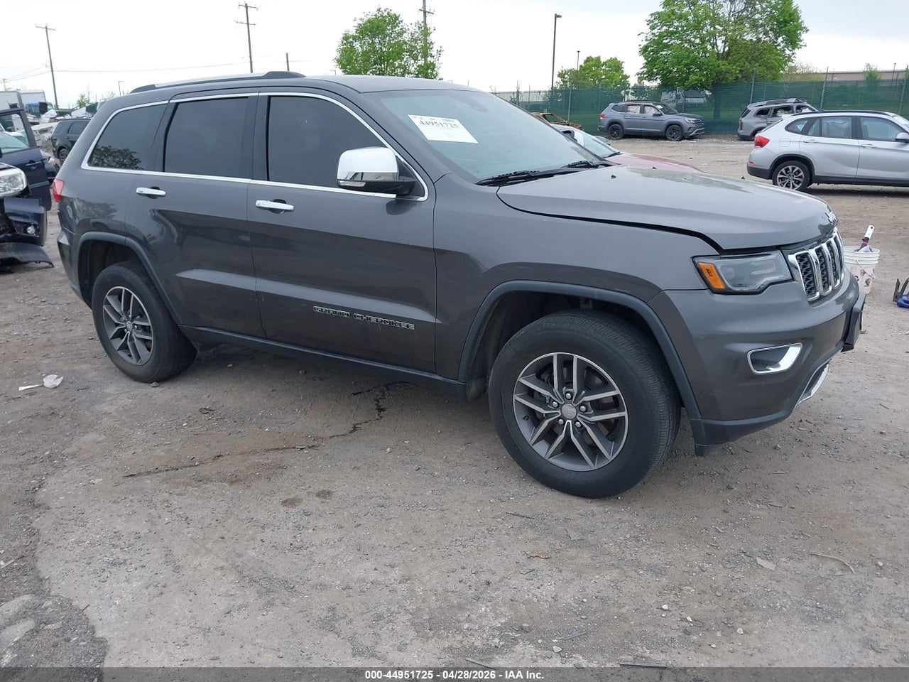 1C4RJFBG2HC****** · 2017 JEEP GRAND CHEROKEE LIMITED 4X4