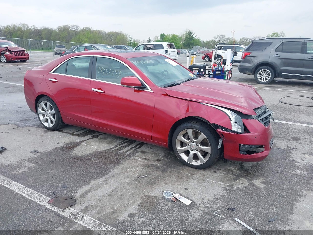 1G6AB5RA7D0****** · 2013 CADILLAC ATS LUXURY
