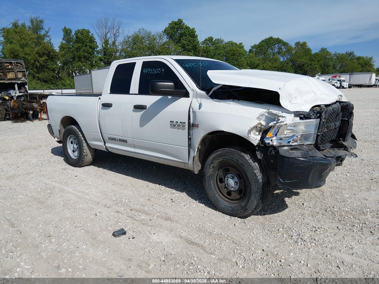 1C6RR7FT9ES****** · 2014 RAM 1500 TRADESMAN