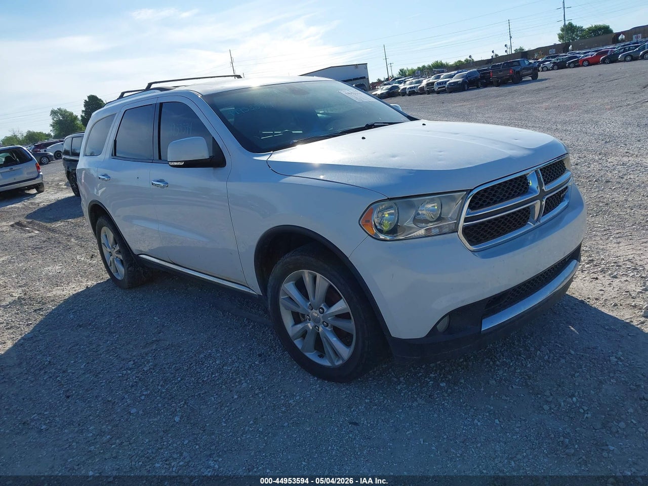 1C4RDJDG7DC****** · 2013 DODGE DURANGO CREW